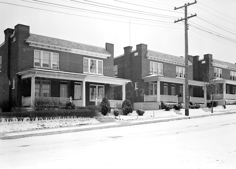 Lancaster, Pennsylvania - Housing. Houses erected by Hamilton Development Company to be sold to their workers, 1936, Lewis Hine, 1874 - 1940, was an American photographer, who used his camera as a tool for social reform. US,USA