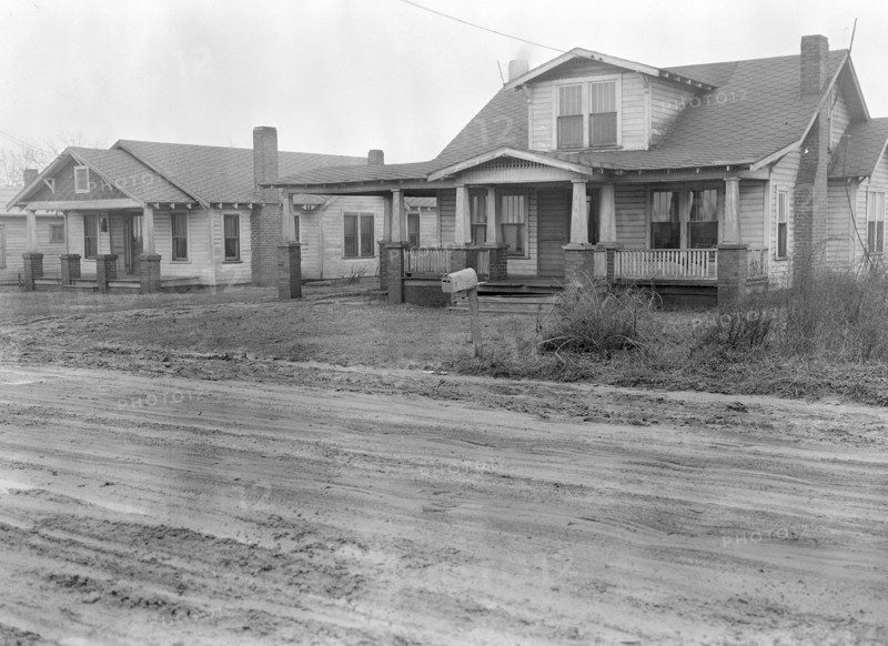 High Point, North Carolina - Housing. Other homes on edge of mill-village owned by Highland Yarn Mills - High Point, North Carolina, 1936, Lewis Hine, 1874 - 1940, was an American photographer, who used his camera as a tool for social reform. US,USA