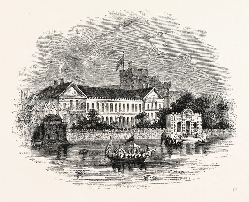 York House, London, England, engraving 19th century, Britain, UK