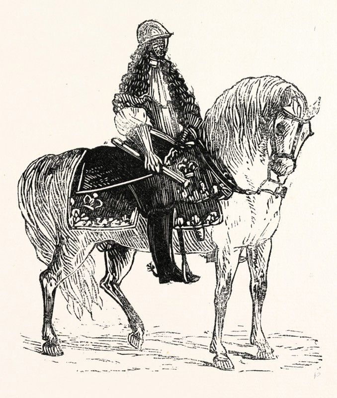 James II., London, England, engraving 19th century, Britain, UK