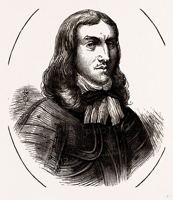 RICHARD CROMWELL, UK, engraving 1881 - 1884