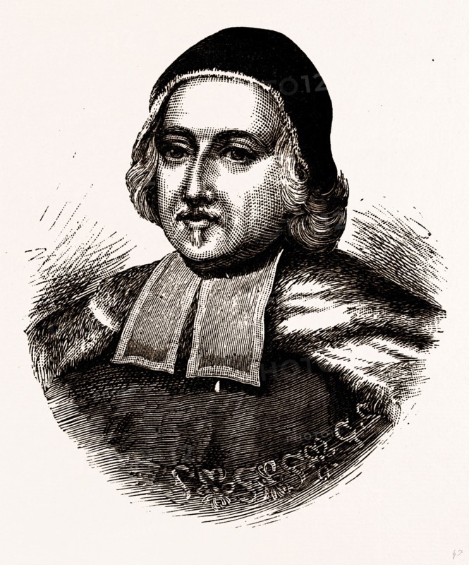 SIR MATTHEW HALE, UK, engraving 1881 - 1884
