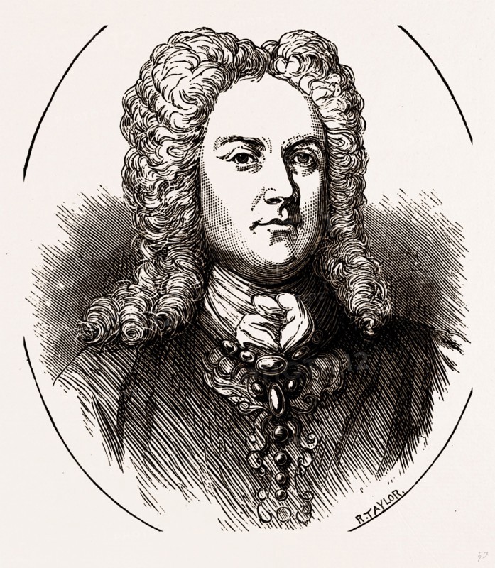 THE DUKE OF CHANDOS, UK, engraving 1881 - 1884