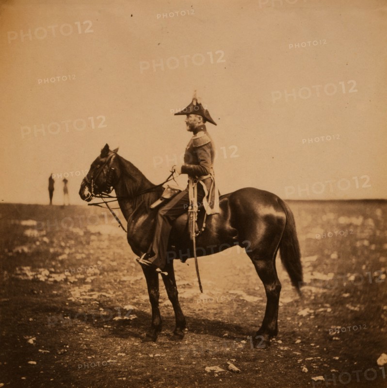 Major General Sir George Buller, K.C.B., Crimean War, 1853-1856, Roger Fenton historic war campaign photo