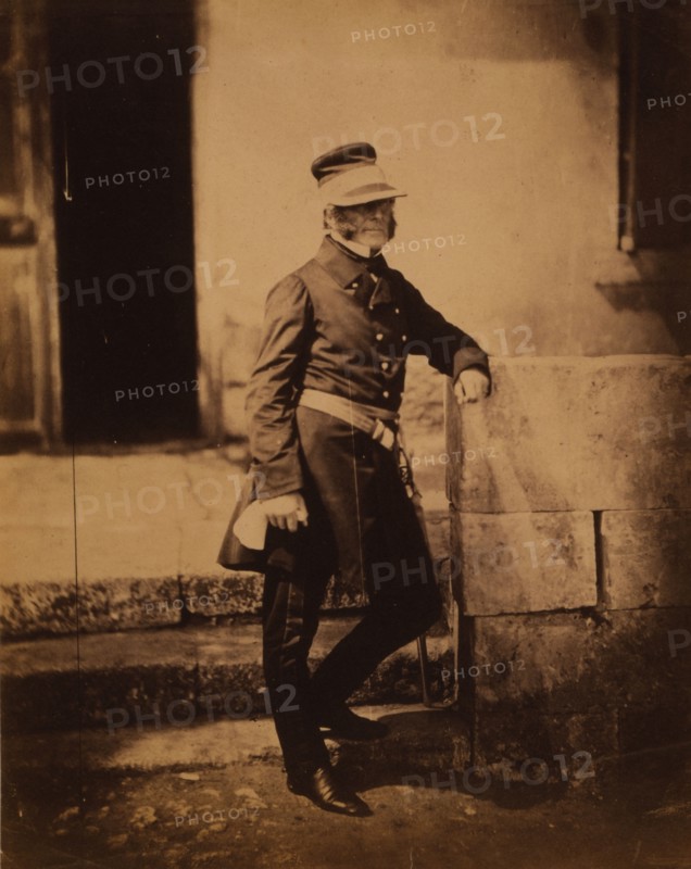 Major General Estcourt, Adj.-Gen. to the British forces in the Crimea, Crimean War, 1853-1856, Roger Fenton historic war campaign photo