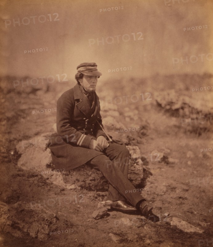 Commander Maxse, Crimean War, 1853-1856, Roger Fenton historic war campaign photo