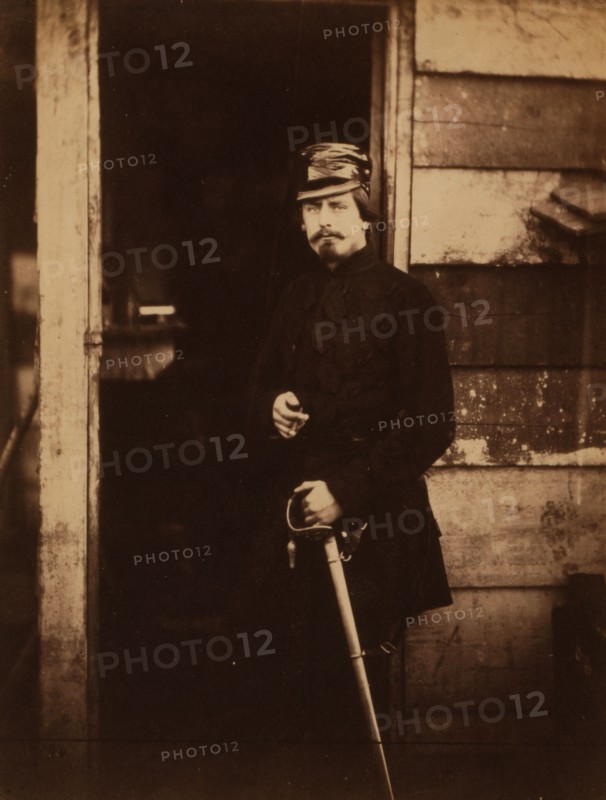 Captain Francis Baring, Fusilier Guards, Deputy Assistant Quartermaster General, attached to the Light Division, Crimean War, 1853-1856, Roger Fenton historic war campaign photo