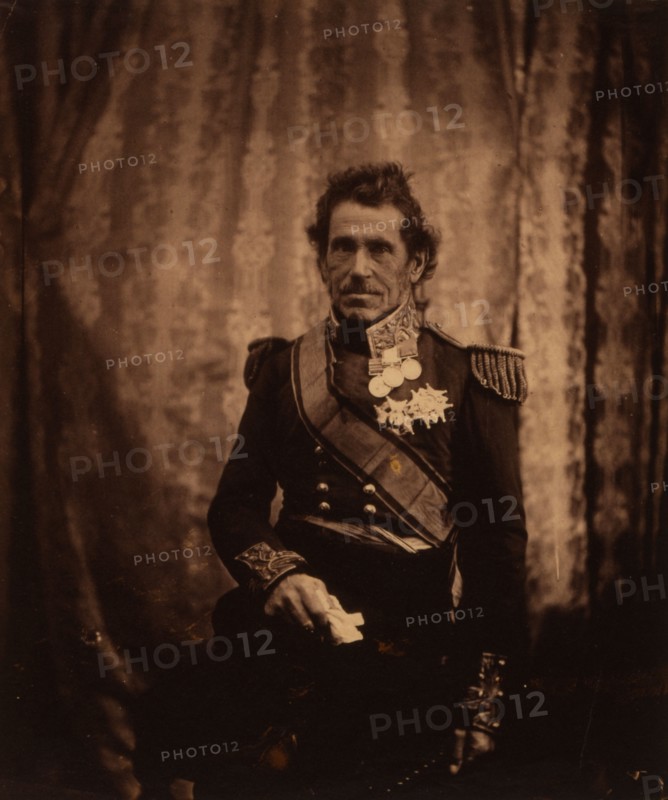 Lieutenant General Sir De Lacy Evans, G.C.B., M.P., Crimean War, 1853-1856, Roger Fenton historic war campaign photo