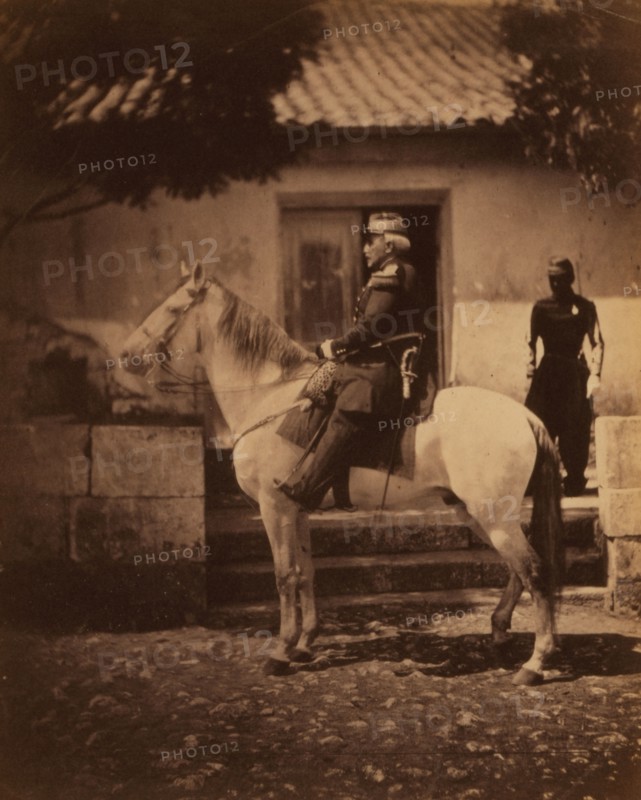 Marechal Pelissier, G.C.B., Crimean War, 1853-1856, Roger Fenton historic war campaign photo