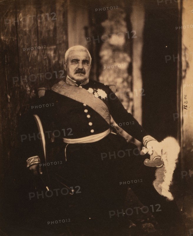 MarÃƒÂ©chal PÃƒÂ©lissier, G.C.B., Crimean War, 1853-1856, Roger Fenton historic war campaign photo