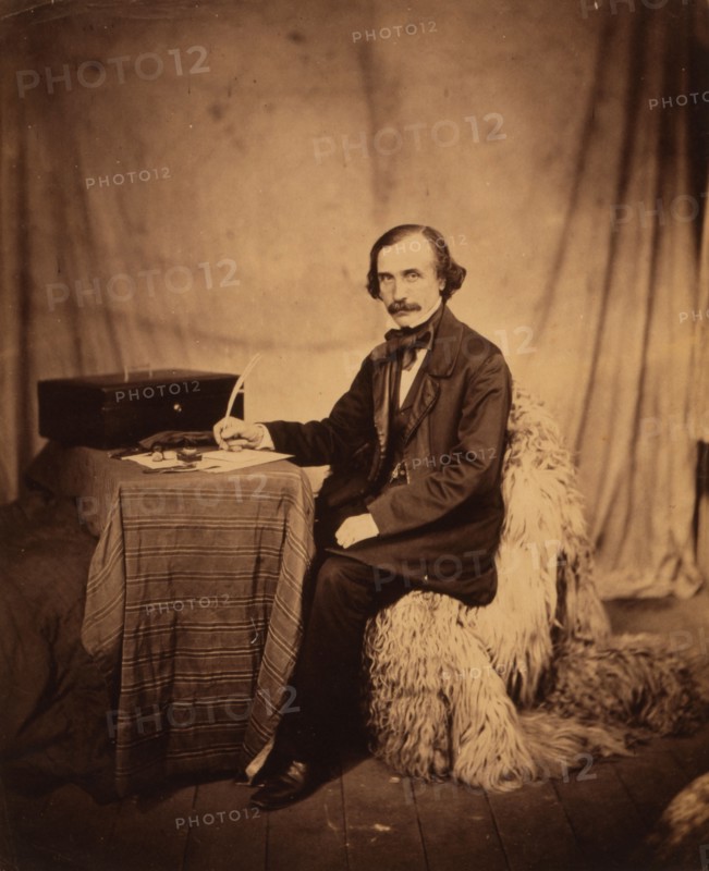 Dr. Sutherland, Sanitary Commissioner, Crimean War, 1853-1856, Roger Fenton historic war campaign photo