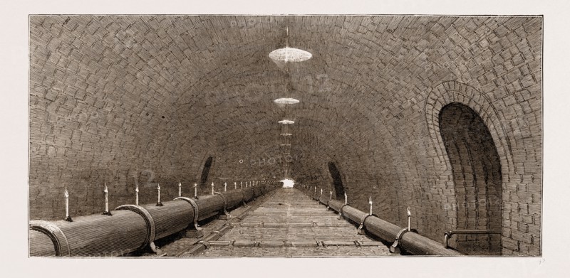 METROPOLITAN IMPROVEMENTS, LONDON, UK, 1876: THE SUBWAY