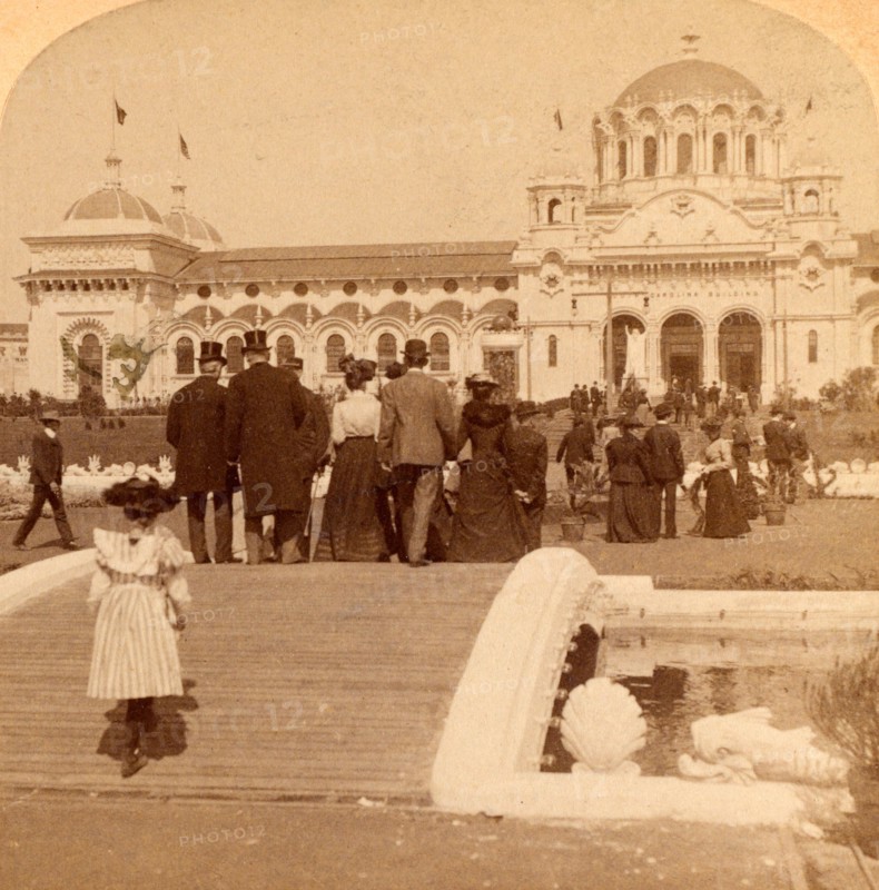 The beautiful South Carolina Building, at the Inter-State and West Indian Exposition, Charleston, S.C., US, USA, America, Vintage photography