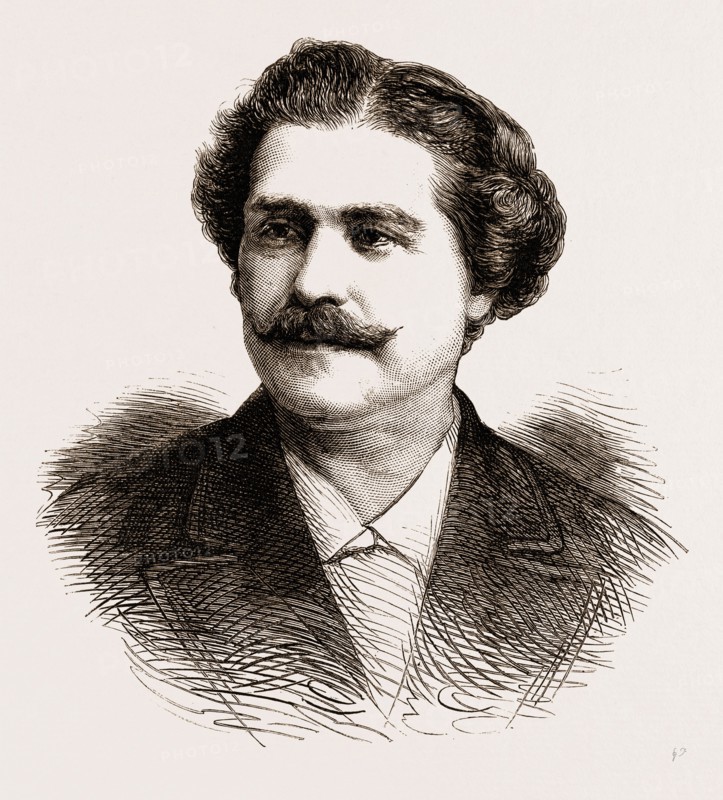 SIGNOR ROSSI, THE ITALIAN TRAGEDIAN, 1876
