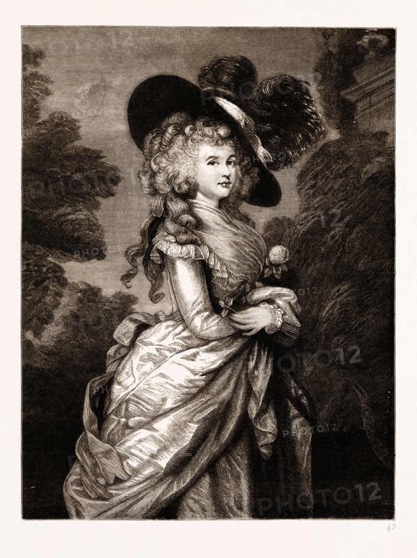 GEORGIANA, DUCHESS OF DEVONSHIRE: THE GAINSBOROUGH PORTRAIT, 1876