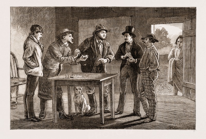 THREE CARD MONTE SHARPS, CALIFORNIA, US, U.S., U.S.A., UNITED STATES, UNITED STATES OF AMERICA, AMERICA