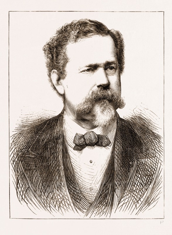 THE AMERICAN CENTENNIAL EXHIBITION, 1876: THE HON. JOSEPH R. HAWLEY, PRESIDENT OF THE UNITED STATES CENTENNIAL COMMISSION