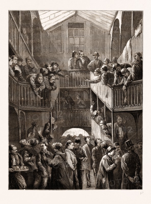 THE EASTERN QUESTION: THE STOCK EXCHANGE, ISTANBUL, TURKEY, 1876