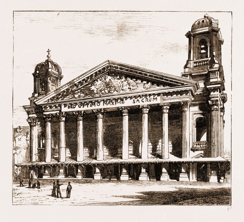 THE CHURCH OF ST. ELOI, DUNKERQUE, FRANCE, 1883