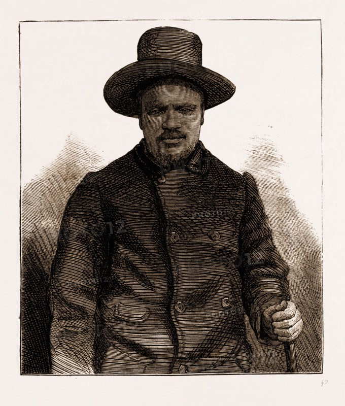 THE RESTORATION OF CETAWAYO: N'DABUKA, CETEWAYO'S BROTHER, AND REGENT FOR CETEWAYO'S ELDEST SON, 1883