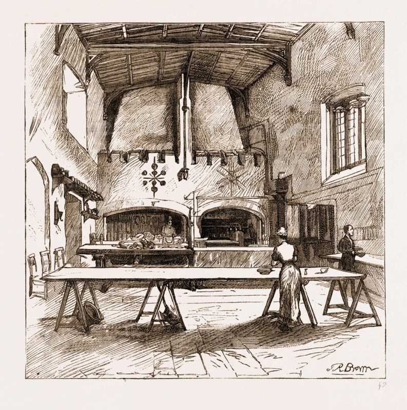THE KITCHEN, DURHAM UNIVERSITY, UK, 1883