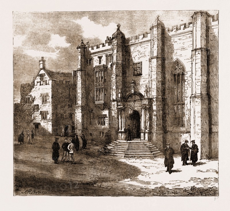 THE HALL, DURHAM UNIVERSITY, UK, 1883