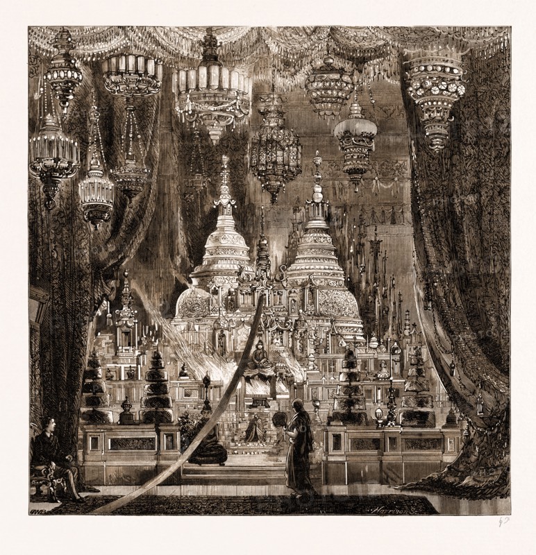 THE LATE QUEEN OF SIAM AND HER INFANT DAUGHTER AT BANGKOK, SIAM, THAILAND, 1883