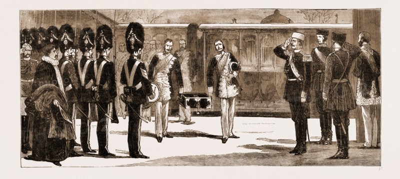 THE APPROACHING CORONATION OF THE CZAR OF RUSSIA, 1883: THE RECEPTION OF THE IMPERIAL REGALIA AT MOSCOW