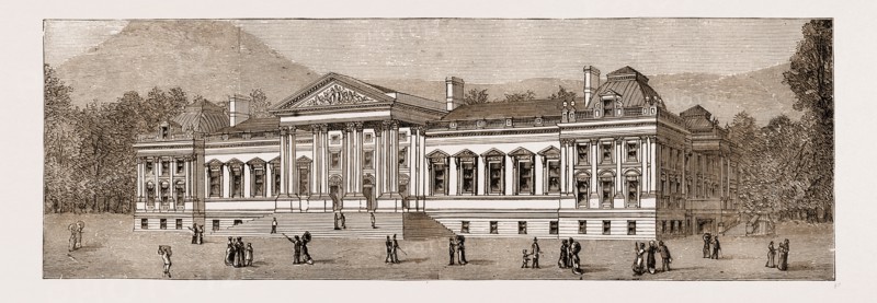 THE NEW HOUSE OF ASSEMBLY, CAPETOWN, SOUTH AFRICA, 1883: EXTERIOR