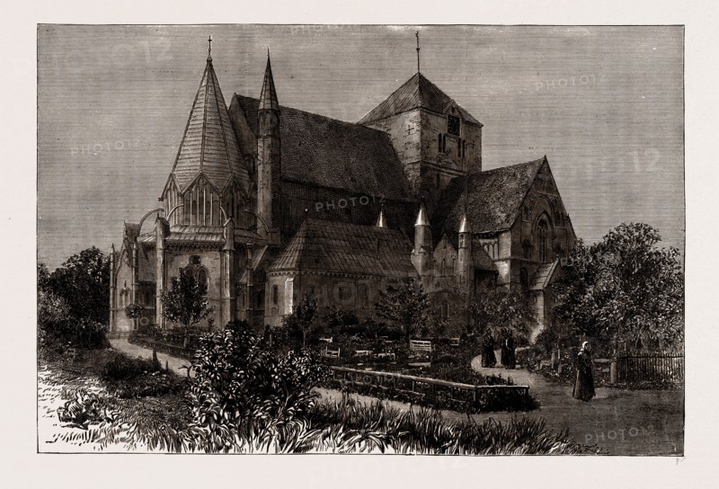 THRONDHJEM CATHEDRAL, NORWAY, 1886
