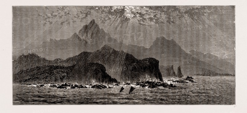 REPORTED GERMAN ANNEXATIONS IN THE SAMOAN ISLES, 1886: THE CHIEF ISLAND OF THE GROUP