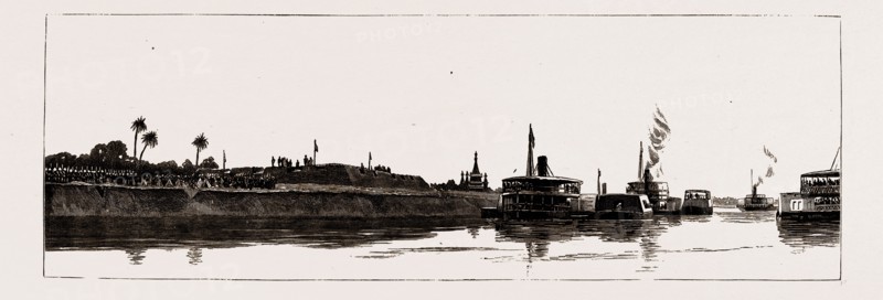 THE EXPEDITION TO UPPER BURMA: THE FORTS OF AVA, WHERE THEEBAW'S ARMY SURRENDERED TO THE BRITISH, NOV. 27