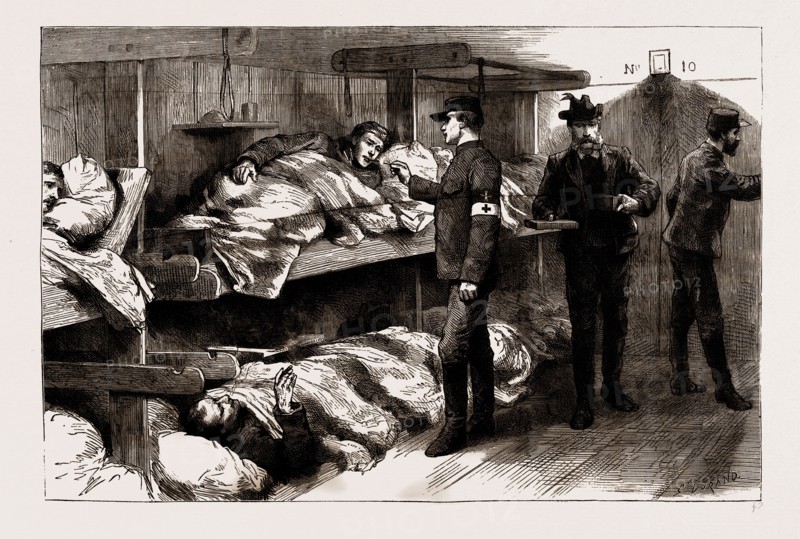 THE WAR BETWEEN SERBIA AND BULGARIA: WITH THE KNIGHTS OF MALTA: THE LUXURY OF A SMOKE, 1886