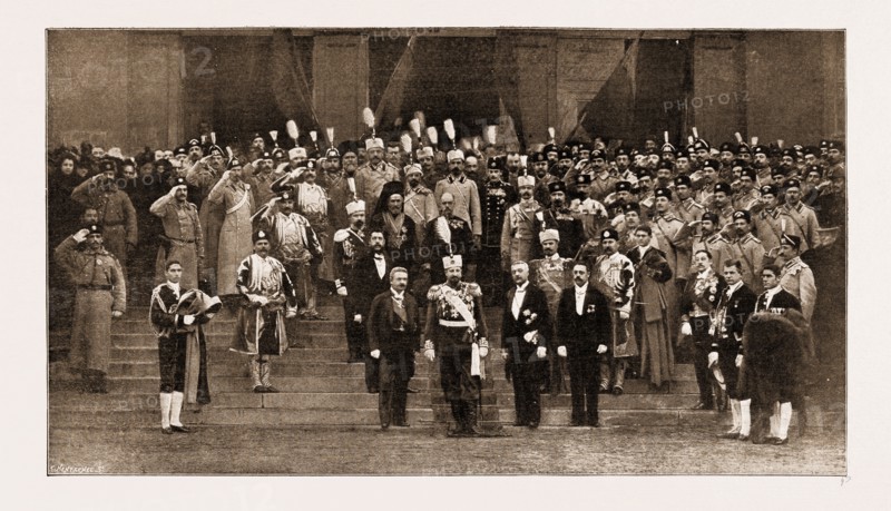 THE BULGARIAN PARLIAMENT: OPENING OF THE SESSION OF THE SOBRANIE, 1897
