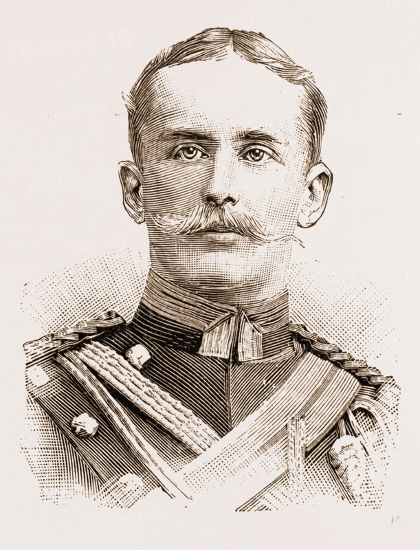 CAPTAIN A. I. MALING Of the Protectorate's Wing Photo by Thompson, Grosvenor Street