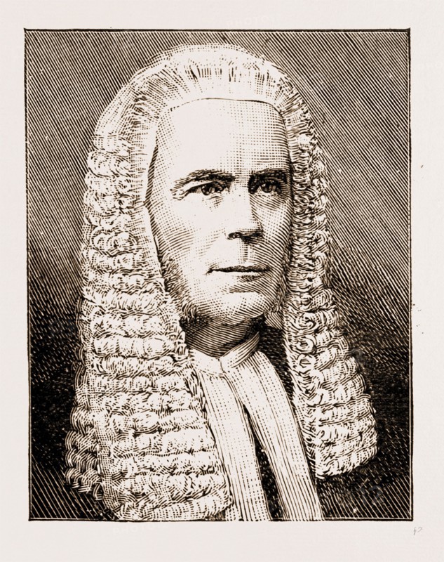 THE LATE LORD JUSTICE KAY Photo by the London Stereoscopic Company