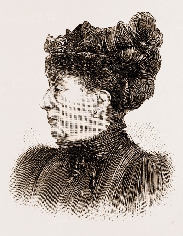 THE LATE LADY LAWSON Photo by Elliott and Fry, Baker Street