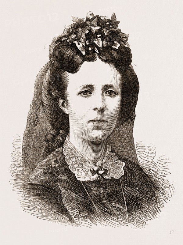 SOPHIA, QUEEN OF SWEDEN AND NORWAY, engraving 1873