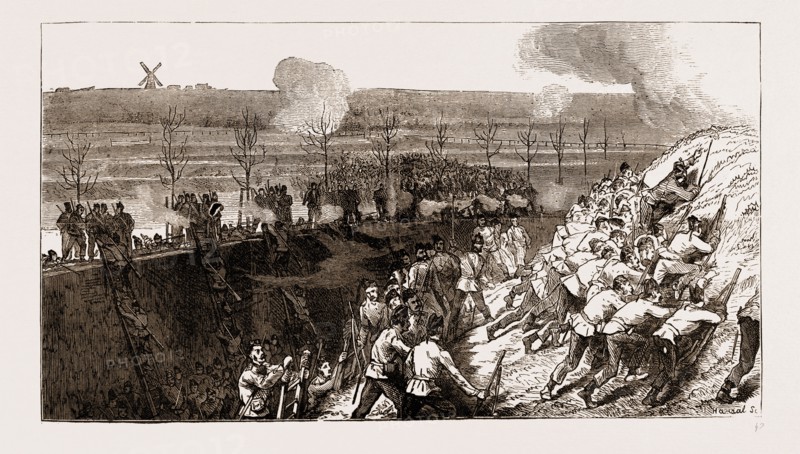 THE SIEGE OPERATIONS AT CHATHAM, THE ASSAULT ON PRINCE HENRY'S BASTION 1873