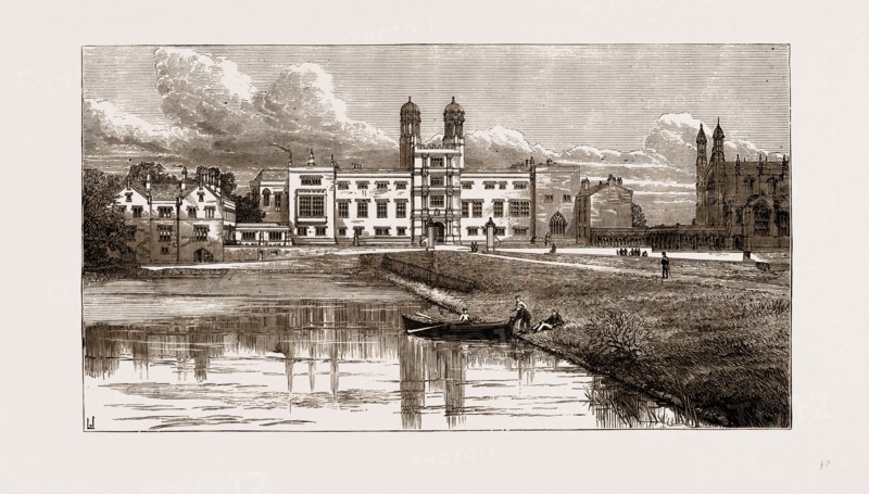 THE JESUIT COLLEGE, STONYHURST, LANCASHIRE, UK, 1875