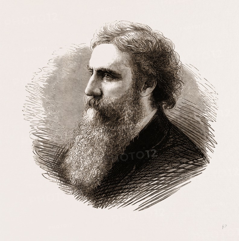 GEORGE MACDONALD, AUTHOR OF "ST. GEORGE AND ST. MICHAEL," AND "DAVID ELGINBROD", 1875