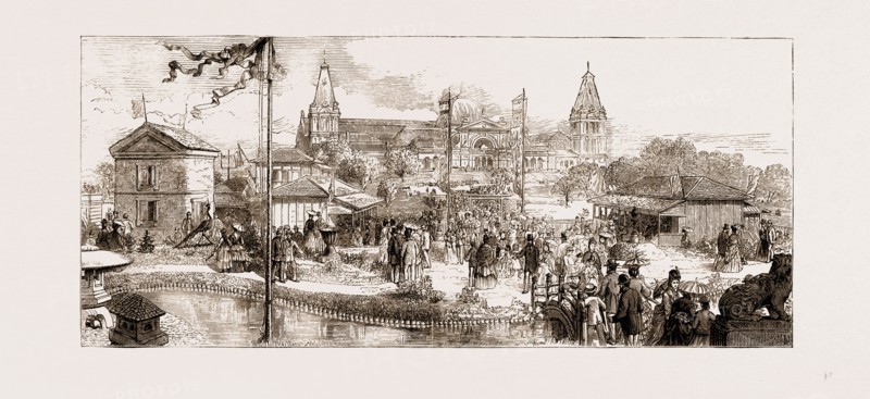 JOTTINGS AT THE ALEXANDRA PALACE, LONDON, UK, 1875: THE JAPANESE VILLAGE