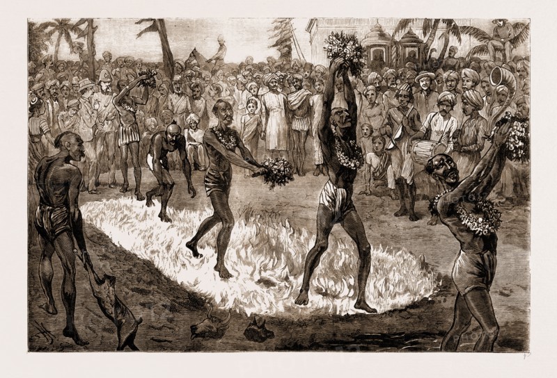 MAURITIUS, 1881: A HINDOO RELIGIOUS CEREMONY