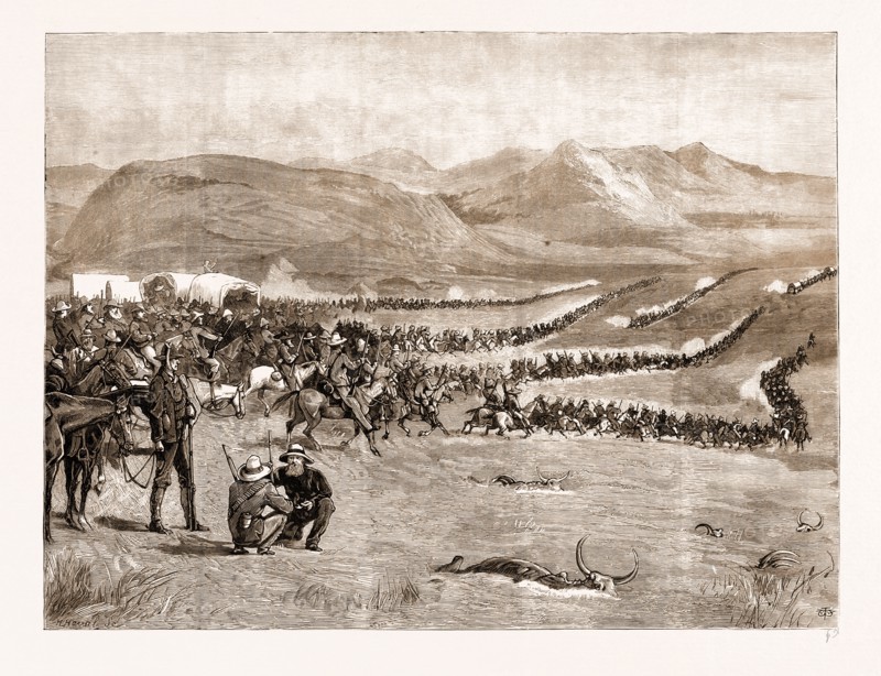 THE NEGOTIATIONS IN THE TRANSVAAL, SOUTH AFRICA: EVACUATION OF LAING'S NEK, MARCH 24, 1881
