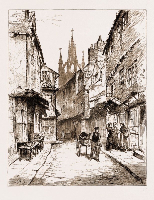 NEWCASTLE, UK, 1881: CASTLE GARTH