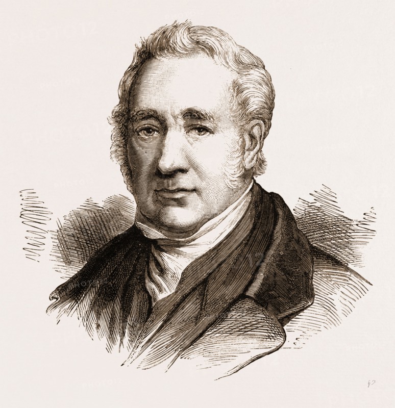 GEORGE STEPHENSON, AFTER THE PAINTING BY JOHN LUCAS