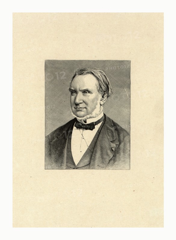 Dupuy de LÃ´me, marine engineer who built a dirigible for the French government in 1872, head-and-shoulders portrait, between 1880 and 1900