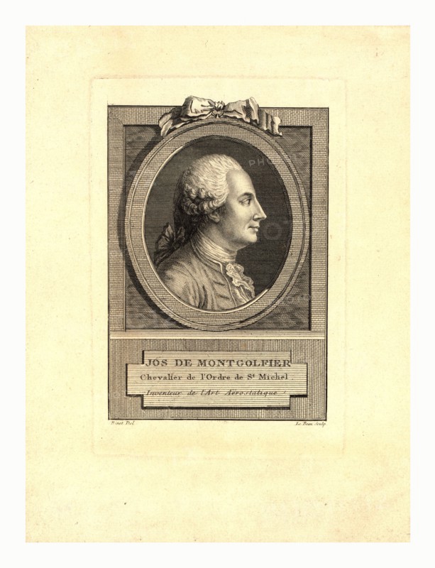 Jos. de Montgolfier, chevalier de l'ordre de St. Michel