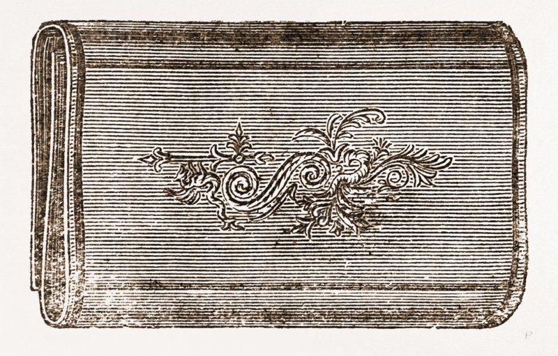 FOR CARTES DE VISITE, NEEDLEWORK, 19th CENTURY EMBROIDERY