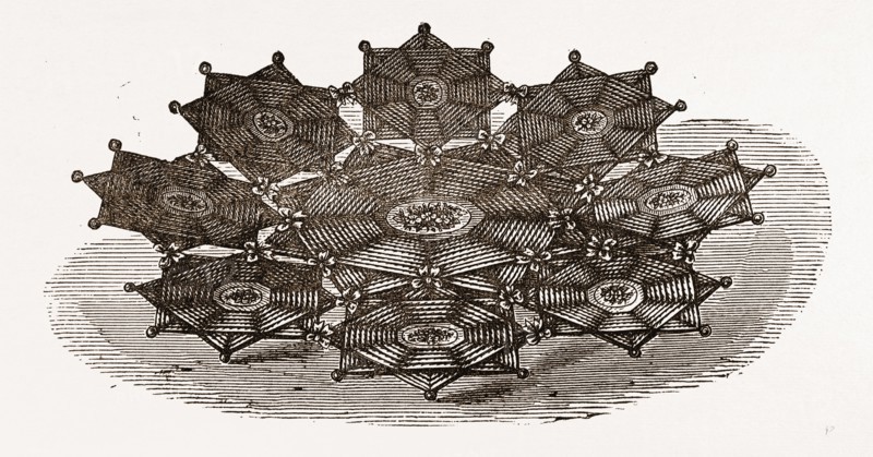 TRAY FOR VISITING CARDS, 19th Century